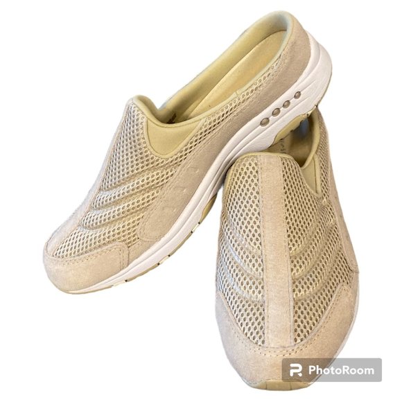 Easy Spirit Traveltime Classiic Clogs, NWOT, 7.5M, Tan/Ecru - Picture 4 of 4